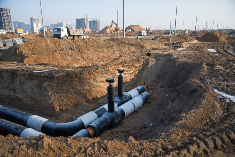 Drainage pipe installation