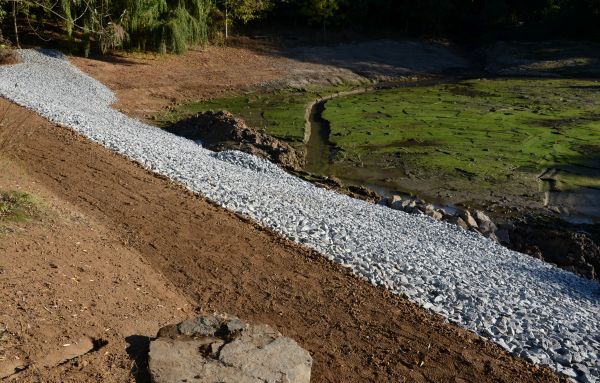 Landscape Swales Installation in Grove City