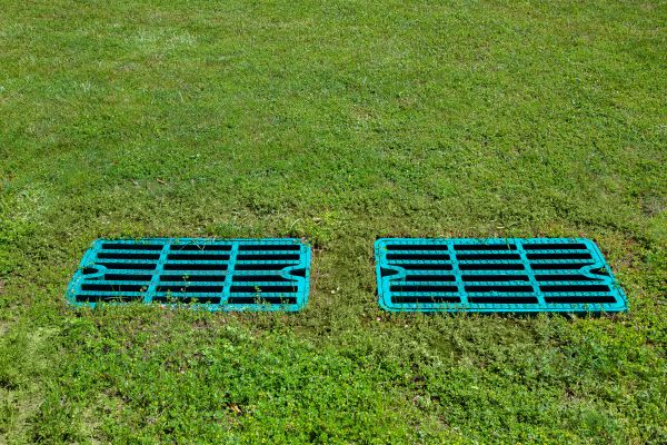 Yard Drain Maintenance in Grove City