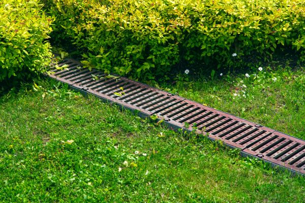 Yard Drainage Installation in Grove City