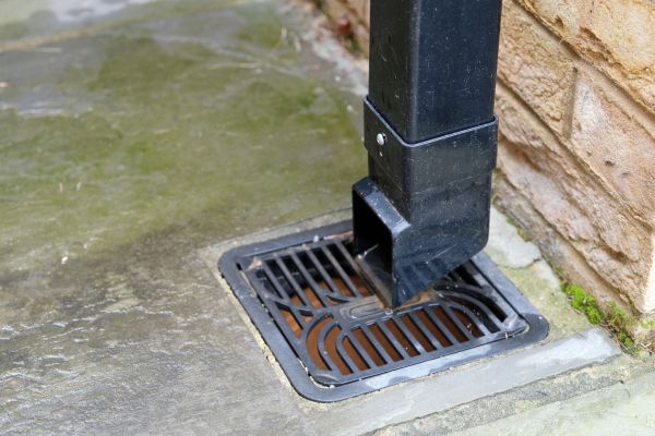 Porch Drainage Installation in Grove City