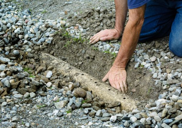 French Ditch Installation in Grove City